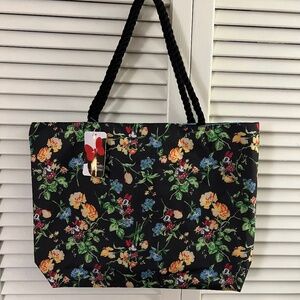 Disney Flower Minnie Mouse Tote Bag